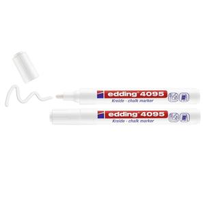 Edding 4095 Paquete de 2 Marcadores de Tiza para Pizarras Blancas para Uso en el Aula y la Oficina-PU 10 - Product Image 2