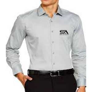 Camisas Casuales de Manga Larga para Hombre de Primera Calidad, Cierre de Botón, Formales, Elásticas, Ajustadas, de Poliéster/Algodón para Oficina - Product Image 2