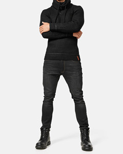 Sweat à capuche zippé de luxe pour homme en molleton 100 % coton de haute qualité avec impression numérique, broderie et poche personnalisable - Product Image 2
