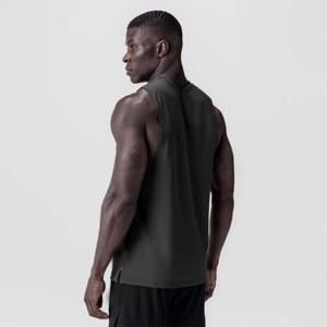 Débardeur d'entraînement de gymnastique sans manches pour hommes professionnels conception personnalisée imprimé tissu tricoté respirant meilleur nouveau Style fabriqué au Pakistan - Product Image 2