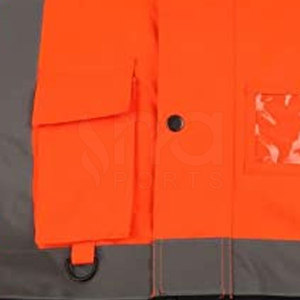 Chaquetas cómodas de alta visibilidad de último diseño Servicio OEM Venta caliente Chaqueta reflectante de alta visibilidad para hombres - Product Image 4