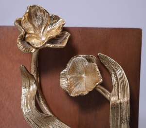 Porte-serviettes Floral Savvy Porte-serviettes décoratif Porte-serviettes de table moderne Porte-mouchoirs Home Office Accessoires de table à manger - Product Image 3