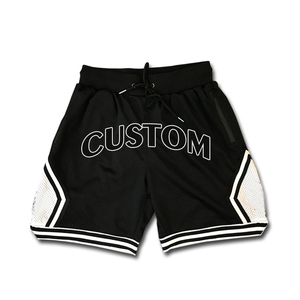 Pantalones cortos de malla de baloncesto para hombre, pantalón corto de baloncesto con logo personalizado, nuevo diseño, 2022 - Product Image 3