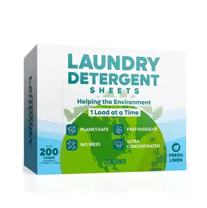 Wholesale Supplier Earth Breeze Laundry Detergent Sheet