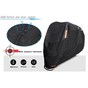 Nuevo estilo impermeable motocicleta sol UV lluvia nieve protección cubierta lluvia polvo plegable accesorios de moto - Product Image 6