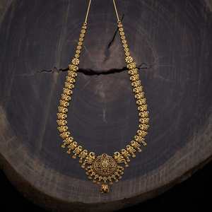 Floral Flower Claw-Set Zinc Alloy Wedding <b>Necklace</b> 169817 - Product Image 3