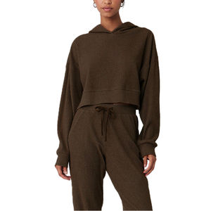 Sudaderas con capucha recortadas de manga larga para mujer, fabricante de ropa de calle, sudaderas con capucha para mujer, ropa de invierno, sudadera para mujer - Product Image 1