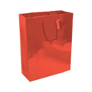 Sacs en papier laminé personnalisés avec soufflet, sacs promotionnels en papier sur mesure avec gadgets - Product Image 4