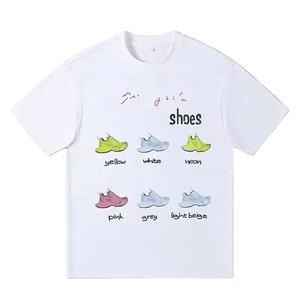 Nouveau design, logo personnalisé, t-shirt unisexe de luxe en toile épaisse, respirant, à séchage rapide, col rond, pour hommes 2024 - Product Image 2