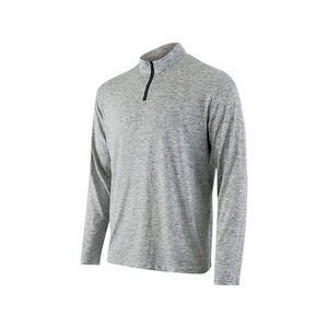 Hombre Deportes al aire libre Sudadera con media cremallera con cuello Diseño sólido Sudadera CON CAPUCHA DE GOLF 1/4 Quarter Zip Pullover Jersey Shirt - Product Image 2