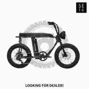 Unimoke Bicicleta Eléctrica de Estilo Urbano MK Verde, Bicicleta Eléctrica Rápida Pedelec para Transporte, Fat Bike MIT - Product Image 2