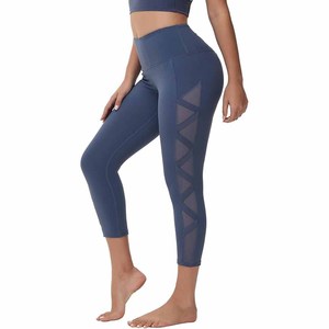 Meilleure qualité femmes Yoga Leggings Spandex/Polyester Quickdry sueur évacuant extensible Fitness Leggings par robe de sport - Product Image 4