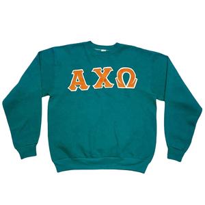 Sweat-shirt à manches longues en coton doublé de polaire, imprimé personnalisé en couleur, vêtements pour les sororités universitaires, hiver, femmes - Product Image 3