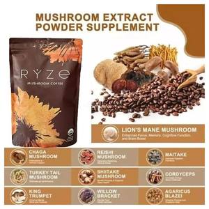 Compre Café de Hongos Ryzo de Primera Calidad, 180g, Café Herbal de Hongos, Bienestar Suave para la Vida Cotidiana - Product Image 2