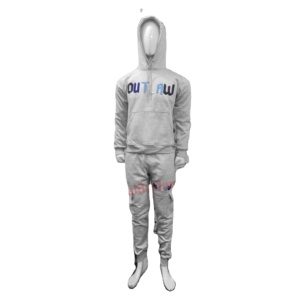 Nuevos Conjuntos Deportivos Ajustados para Hombre 2025, Venta al Por Mayor OEM, Forro Polar Bordado, Casuales de Invierno, 100% Algodón, Secado Rápido, Fabricantes - Product Image 1