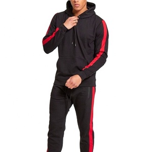 Ensemble de survêtement pour homme en coton 100% uni, nouveau modèle d'hiver - Product Image 2