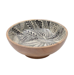 Cuenco de frutas de madera de alta calidad, soporte de diseño impreso, mesa de cena, artículo decorativo, plato de servidor de Chocolate, cuenco - Product Image 4