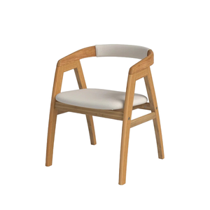 Minimalist Dining Chair for Outdoor and <b>Garden</b> Chairs Furniture With Chusion From Solid Wood High Quality Best Seller Cheap - Product Image 3