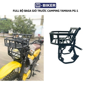 Portaequipajes Delantero y Cesta MBIKER PG1, Accesorio para Motocicleta de Acero Inoxidable - Product Image 2