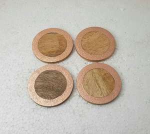 Top Quality Customize Square Round Epoxy Resin Coaster With Holder Set <b>kitchen</b> <b>accessories</b> home and <b>kitchen</b> coasters placemat - Product Image 4