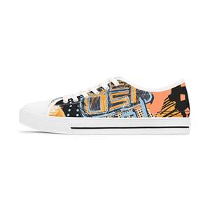 Sneakers basse traspiranti con motivo graffiti - Product Image 2