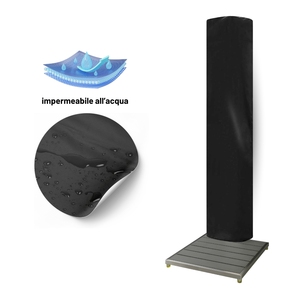 Confezione di copertura per doccia esterna modello di cedro da 1-impermeabile antivento e anti-uv rivestimento - Product Image 2