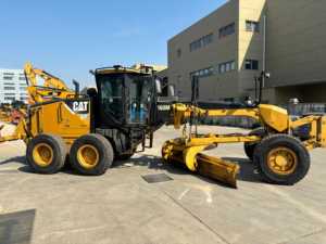 Niveleuse japonaise Caterpillar 160M haute efficacité 15 tonnes poids moteur d'origine forte puissance prix bas - Product Image 3