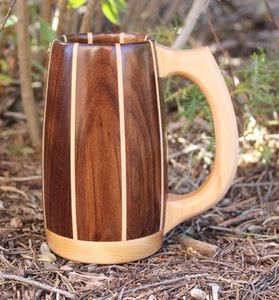 CUSTOMIZED BLACK COFFEE <b>MUG</b> WITH WOODEN HANDLE <b>MUG</b> Modern Style <b>Mug</b> with Wooden Handle <b>for</b> Gift Christmas Party - Product Image 1