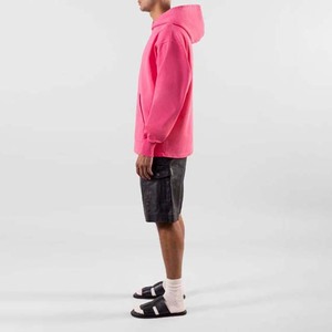 Sweat-shirts à capuche vintage en coton 100% 380 g/m² pour hommes, brodés sur mesure, poids lourd, streetwear d'hiver, lavage à l'acide - Product Image 4