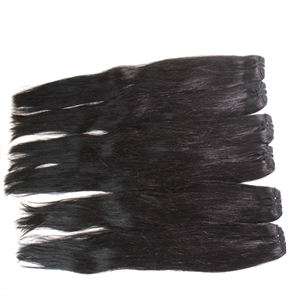 Extensiones de cabello lacio vietnamita Venta al por mayor Superventas 10A Máquina de cabello virgen de visón Trama doble Proveedor de Vietnam - Product Image 3