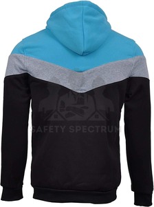 Sweat à capuche pour homme 100% coton, confort écologique, uni, hiver, style streetwear, imprimé numérique, imperméable, respirant, écologique - Product Image 2
