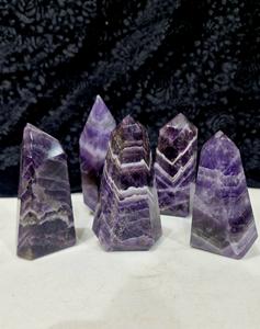 Polished Freeform Amethyst Semi-Precious <b>Stone</b> <b>Craft</b> in Irregular Shape for Reiki Healing & Meditation Showpiece Sculpture - Product Image 3
