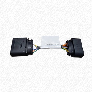 Adaptador de Conversión de Faros Halógenos a LED con Aislamiento de PVC - Arnés de Cableado para Actualización de Faros Delanteros de Golf 7 (Conductor de Cobre Estañado IP20) - Product Image 1