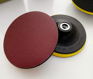 DELUN Tampone Abrasivo Personalizzabile da 4'' M10 con Supporto in Plastica EVA per Pulizia Auto, per <span class=keywords><strong>Carta</strong></span> Abrasiva con Velcro - Product Image 6