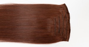 Extensions de cheveux humains colorés paquets de trame Clip Ins Set cheveux queues de cheval I conseils Extensions - Product Image 6