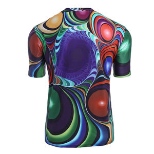 Camisetas de impresión por sublimación de precio barato regular para hombre Camisetas de impresión por sublimación personalizadas de poliéster 100% - Product Image 3