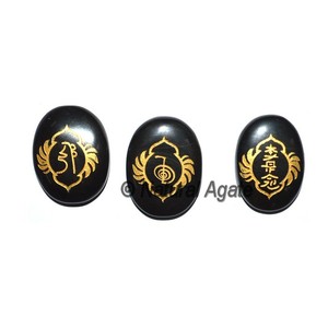 Grossiste et fournisseur de quartz rose couleur Usui Reiki ovale - Product Image 2