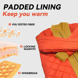 Vente en gros de vestes d'université imprimées avec logo personnalisé pour hommes, tissu de toile à col à capuche noir zippé de style letterman de baseball - Product Image 3