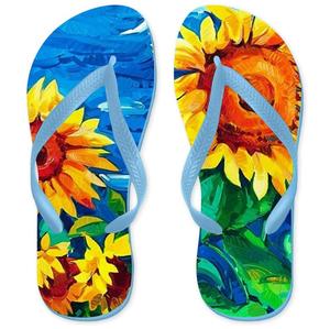 Hot Selling Custom Flat Flip Flop Printing Fashionable Stylish <b>Slippers</b> Slides Wholesale Breathable High Quality Workout Outdoor - Product Image 2