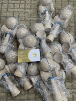 Fábrica al por mayor Premium Mini madera Kendama juguete educativo habilidad juguete con logotipo personalizado para niños-Caryln