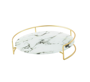Plateau de service rectangulaire en métal, design moderne, luxueux, haut de gamme, nouveau modèle, vente chaude, nouvelle arrivée, fer forgé à la main, écologique, personnalisable - Product Image 6