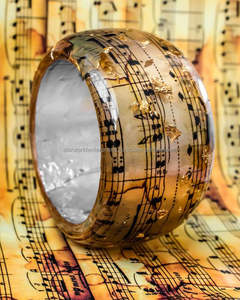 Epoxy Resin Bangle Round Unique Resin Jewelry Custom Resin <b>Bracelet</b> Artistic Bangle Design Made in India - Product Image 6