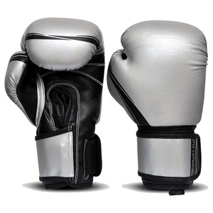 Guantes de boxeo impresos con logotipo personalizado profesional Último modelo Material de PVC transpirable para la venta - Product Image 2