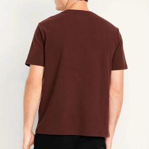 T-shirts en coton uni pour hommes fabriqués au Pakistan, service OEM, vente en gros de t-shirts pour hommes à bas prix, respirants et durables - Product Image 5