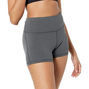 Pantalones Cortos Deportivos para Mujer, Cintura Alta, Transpirables, de Secado Rápido, 100% Algodón, Lisos - Product Image 6