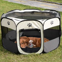Grand parc intérieur extérieur OEM pour chiens Chambre pour chats Maison Portable Pliable Lit Tente Amovible Salle d'accouchement pour chats Tente pour animaux de compagnie