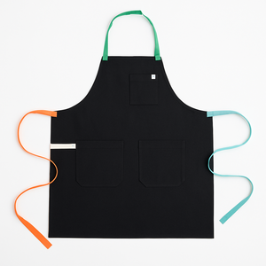 Tablier en toile sans manches robuste, résistant à l'eau et à l'huile, avec taille ajustable et plusieurs poches, réutilisable – Offre spéciale OEM - Product Image 1