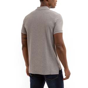 Top qualité été 100% coton personnalisé brodé Logo hommes Polo T-Shirt extérieur boutonné décontracté hauts hommes polos - Product Image 2