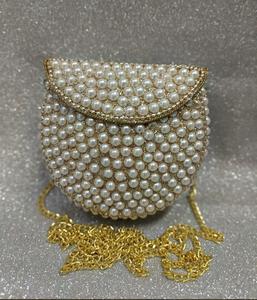 Bolso de mano de diseño Floral y Metal de alta calidad, bolso de mano de Metal con diseño decorativo para mujer, bolso de mano cruzado de uso diario - Product Image 4