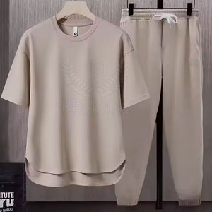 Chándal de verano ligero para hombre personalizado su propio diseño chándal de verano para hombre para venta en línea - Product Image 4